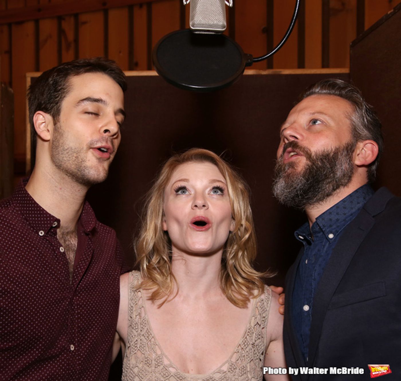 Photo Coverage: In the Recording Studio with the Cast of PARAMOUR! Image