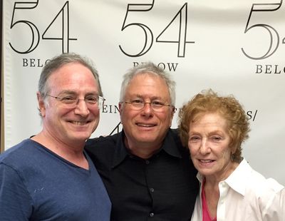Robby Merkin, Alan Menken, Edie Cowan Photo
