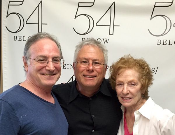 Robby Merkin, Alan Menken, Edie Cowan Photo