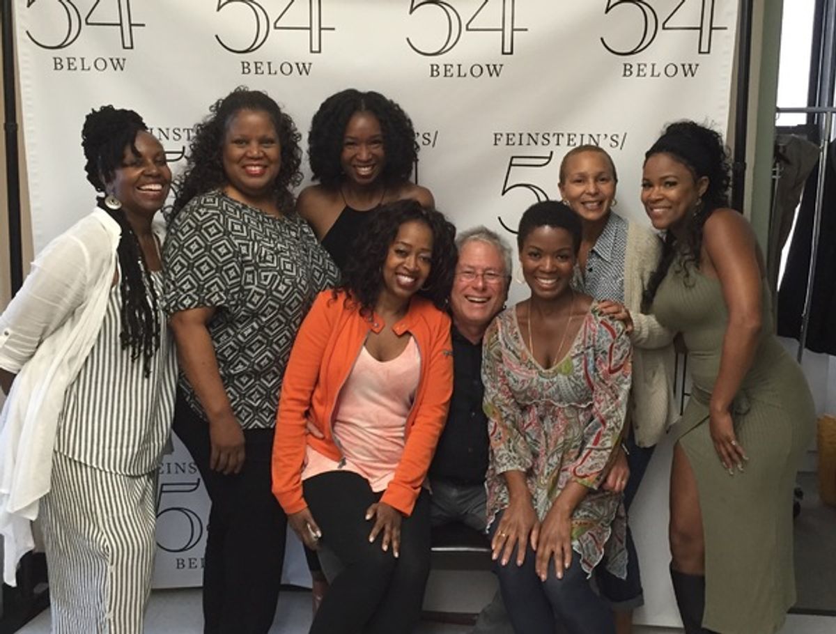 DeBorah Sharpe-Taylor, Sheila Kay Davis, Carla Hargrove, Jennifer Leigh Warren, Alan Menken, Trisha Jeffrey, Nikki Rene and DeQuina Moore at 