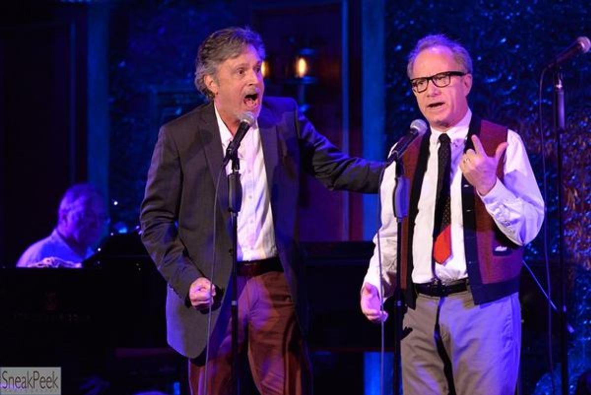 Ken Land and Andrew Hill Newman at 