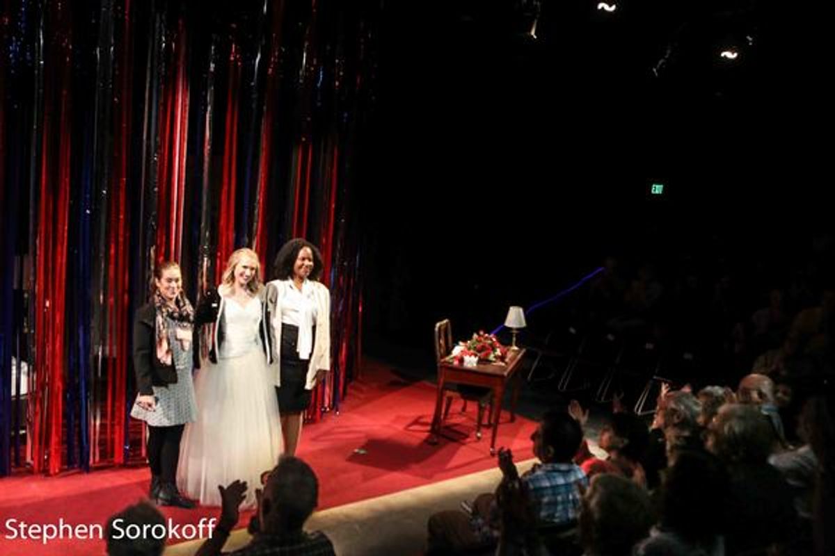 Lucy Lavely, Maddie Jo Landers, Tangela Large at 