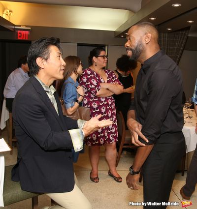 Jinn S. Kim, Toni Salisbury, Adrian White and Colman Domingo  Photo