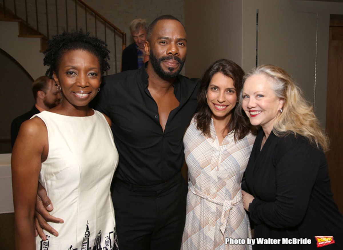 Sharon Washington, Colman Domingo, Sarah Stern and Susan Stroman  at 