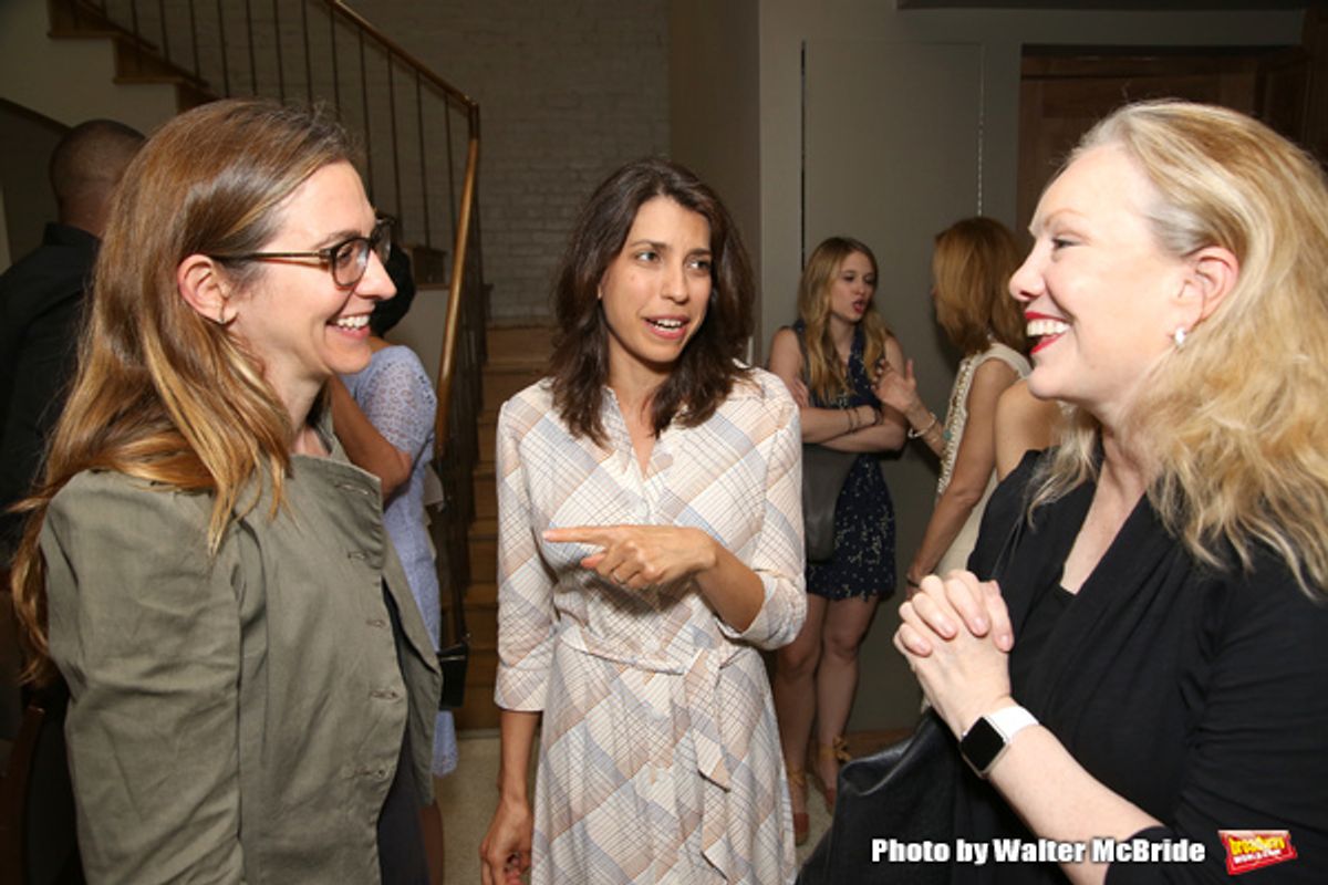 Gayle Taylor Upchurch, Sarah Stern and Susan Stroman at 