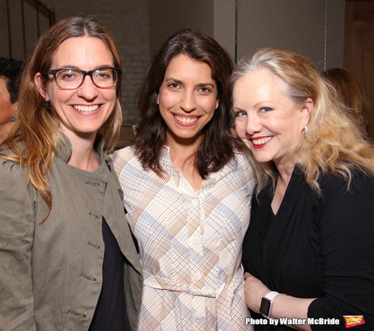 Gayle Taylor Upchurch, Sarah Stern and Susan Stroman  at 