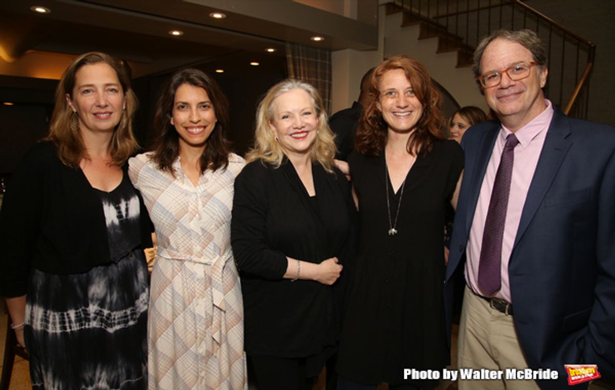 Jennifer Garvey-Blackwell, Sarah Stern, Susan Stroman, Lee Sunday Evans and Douglas Aibel  at 