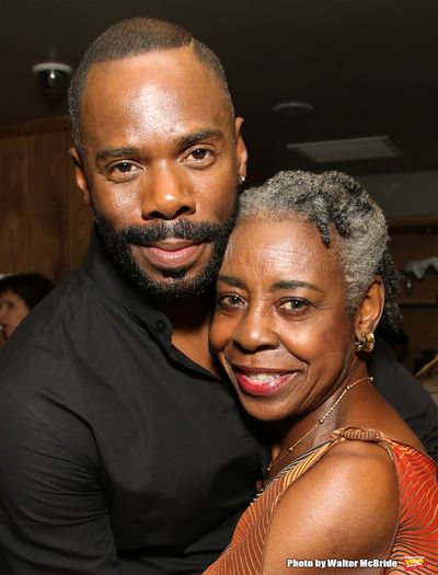 Colman Domingo and Marjorie Johnson  Photo