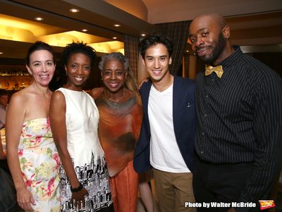 The cast of 'Dot", Finnerty Steeves, Sharon Washington, Marjorie Johnson, Michael Ros Photo