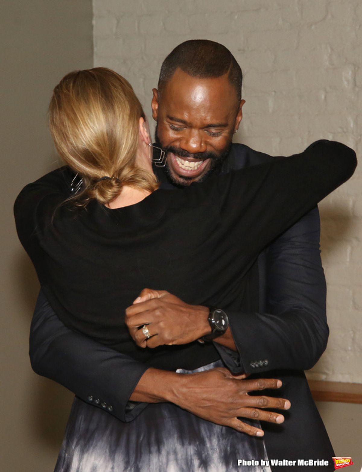 Jennifer Garvey-Blackwell and Colman Domingo at 