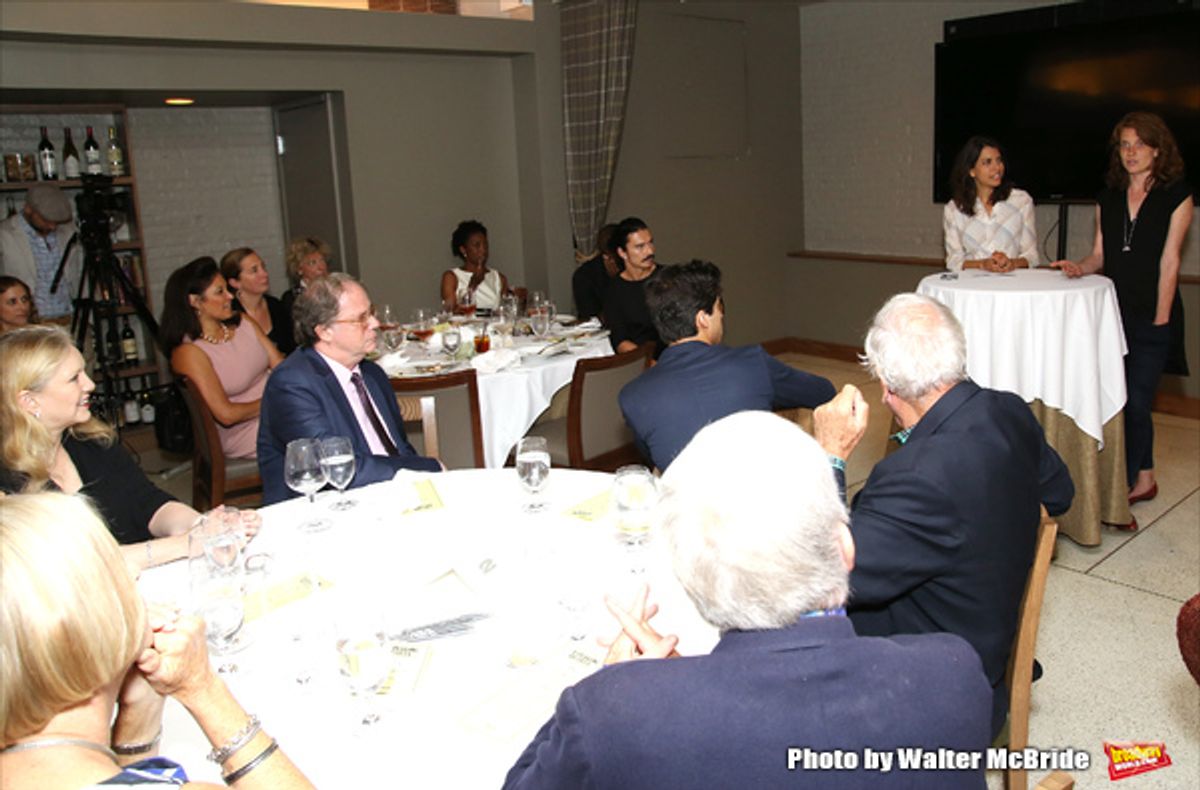 Sarah Stern and Lee Sunday Evans at 