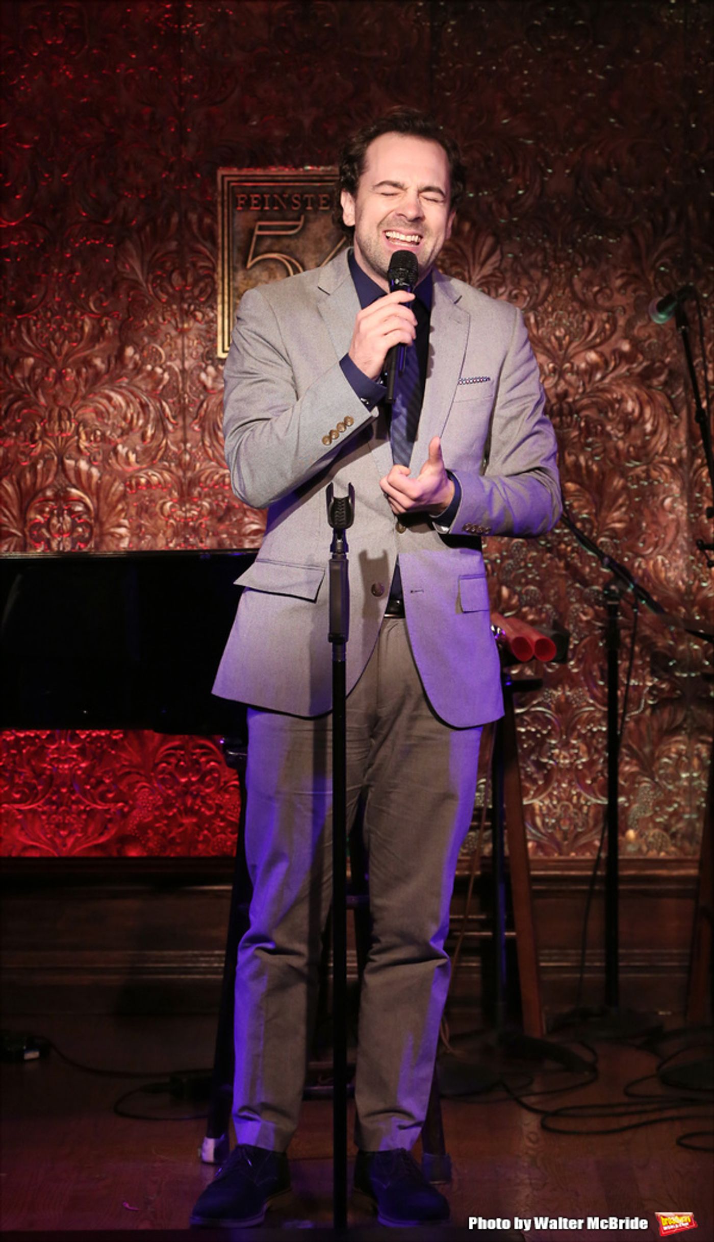 Photo Coverage: Rob McClure Gives Feinstein's/54 Below Something to SMILE About  Image