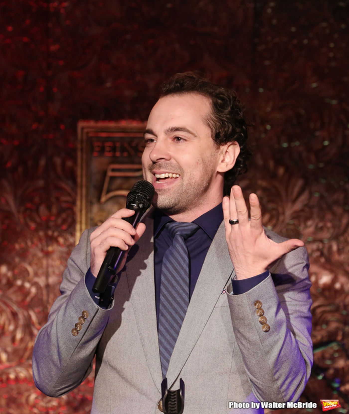 Photo Coverage: Rob McClure Gives Feinstein's/54 Below Something to SMILE About  Image