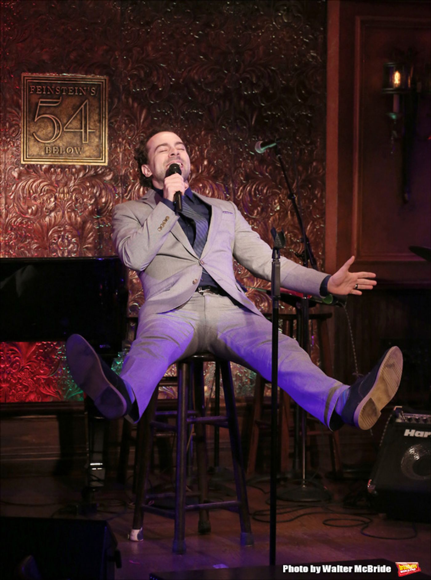 Photo Coverage: Rob McClure Gives Feinstein's/54 Below Something to SMILE About  Image