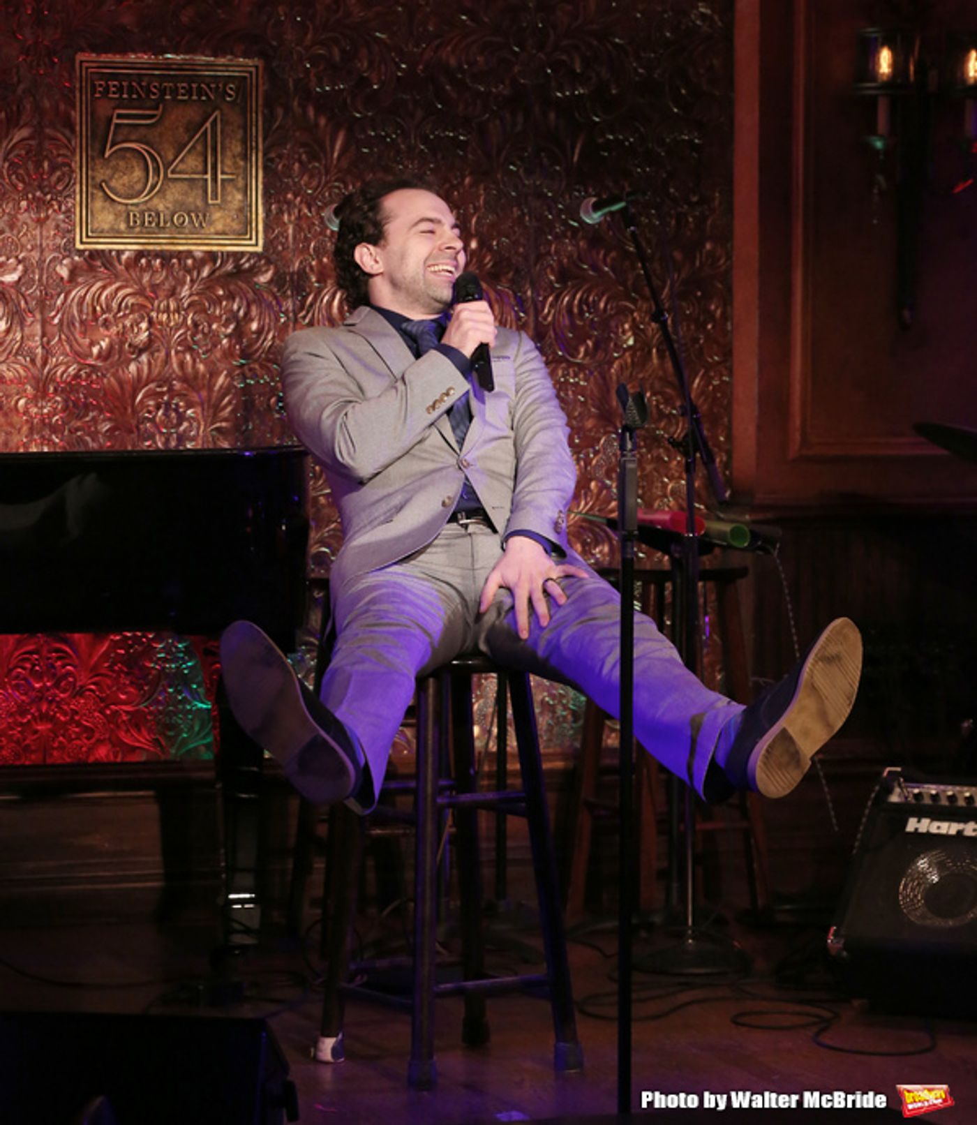 Photo Coverage: Rob McClure Gives Feinstein's/54 Below Something to SMILE About  Image
