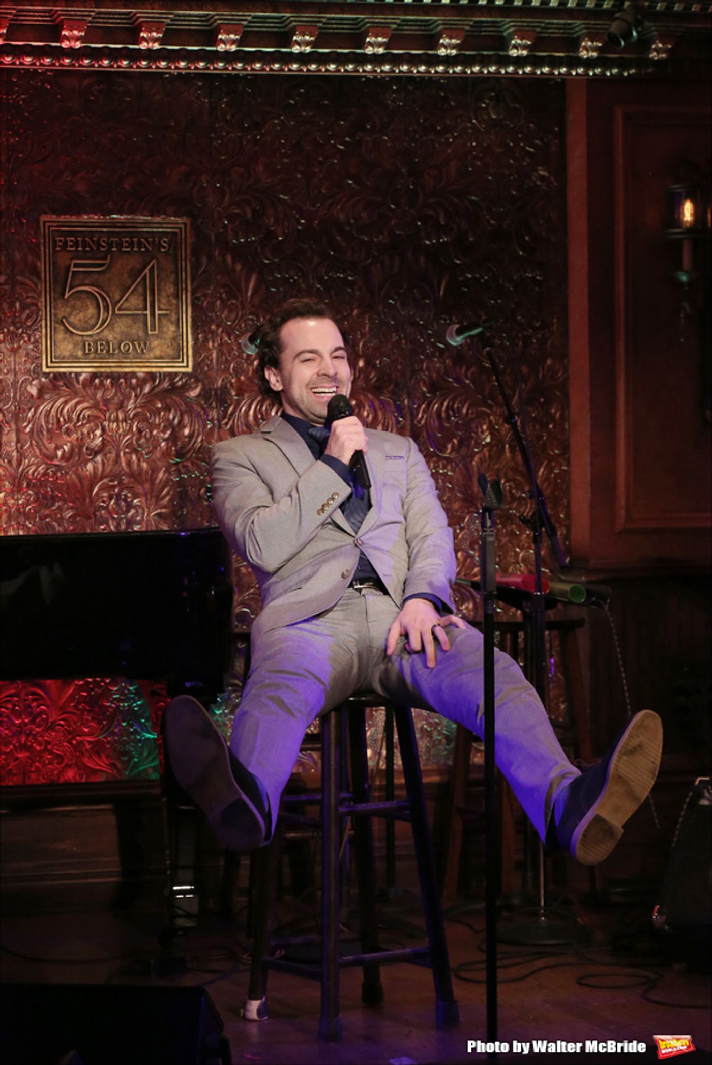 Photo Coverage: Rob McClure Gives Feinstein's/54 Below Something to SMILE About  Image
