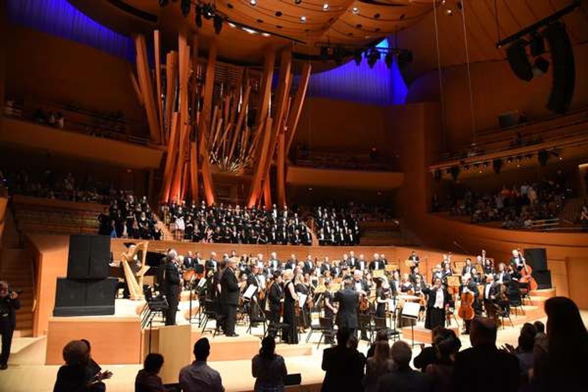 Standing ovation for legendary songwriter and honoree, Richard M. Sherman. at 