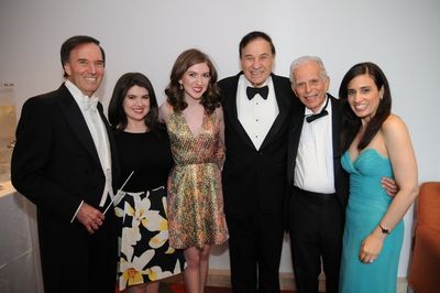 In the Green Room (from left) Maestro Greene, Natalie Gordon, Victoria Gordon, Richar Photo