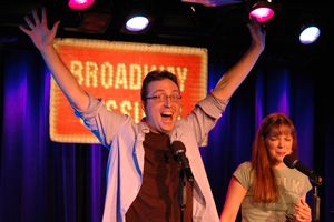 Keith Varney and Jillian Louis @ BroadwayWorld Keith Varney and Jillian Louis Photo