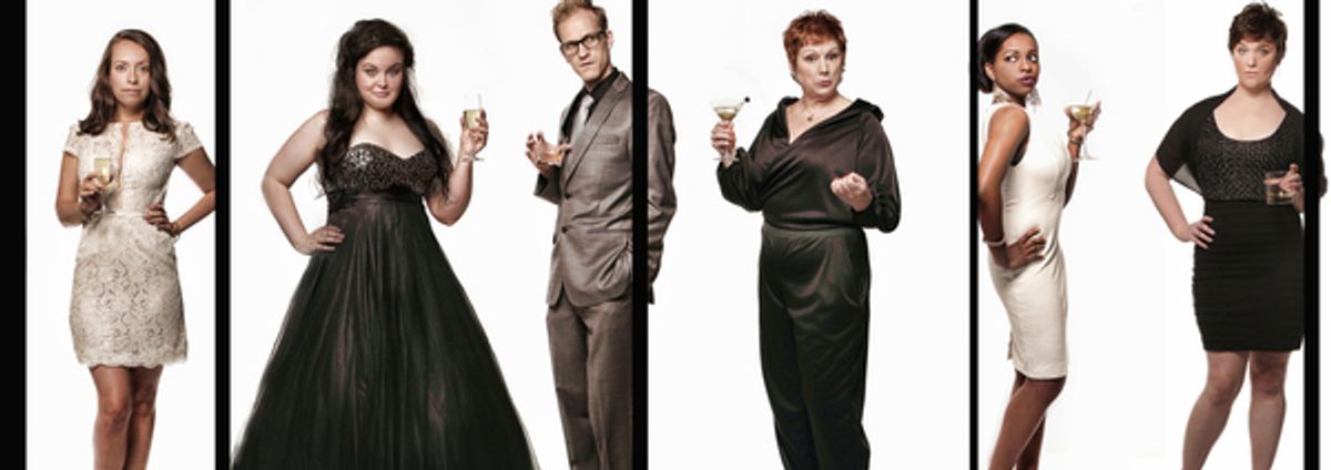 Kelly Chapin Martin, Jessica Miesel, Lowrey Brown, Libby Whittemore, Jimmica Collins, Rhyn Saver at 