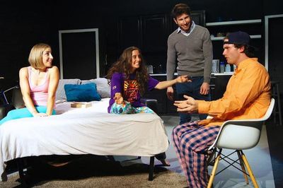 Hilary Curwen, Sigi Gradwohl, Jordan Wall and Tyler Alverson Photo