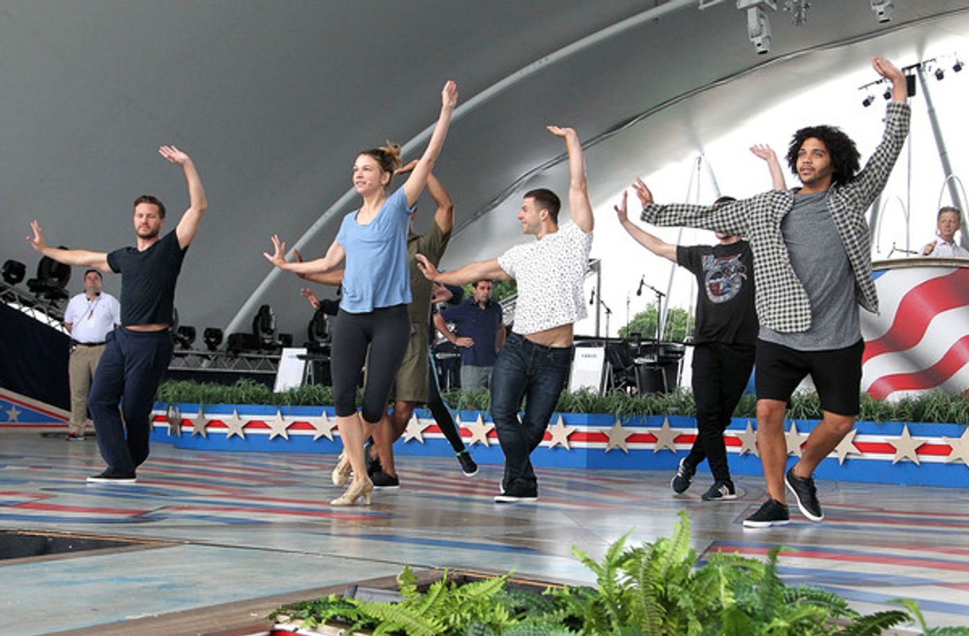 Photo Special: Seven With Sutton Foster - YOUNGER Star on Capitol 4th and Finding SWEET CHARITY Image