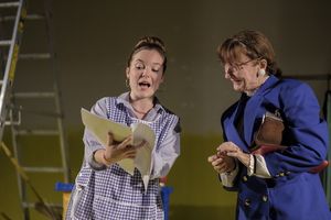 Catherine Lamb and Cate Hamer @ BroadwayWorld Catherine Lamb and Cate Hamer Photo