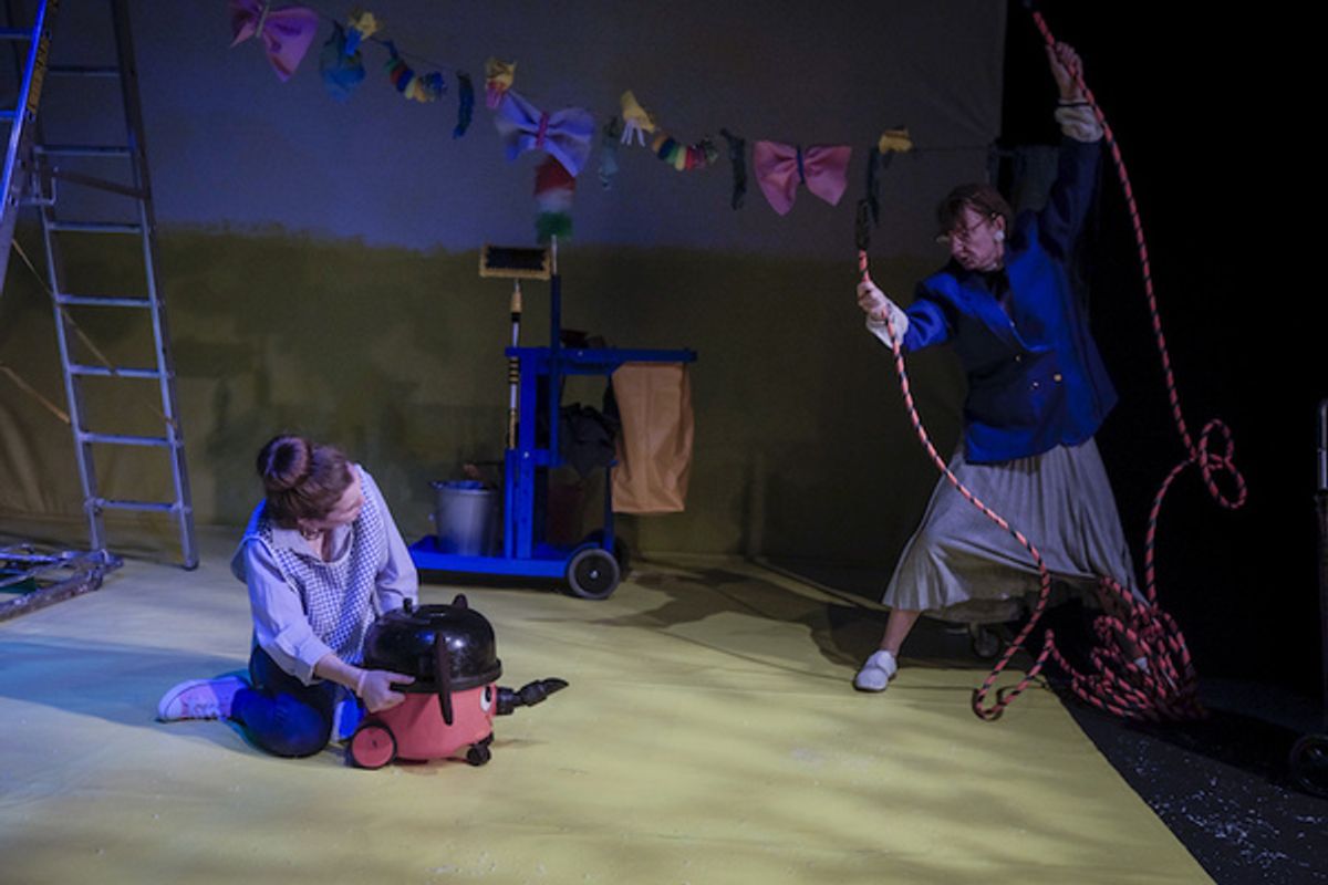 Catherine Lamb and Cate Hamer at 