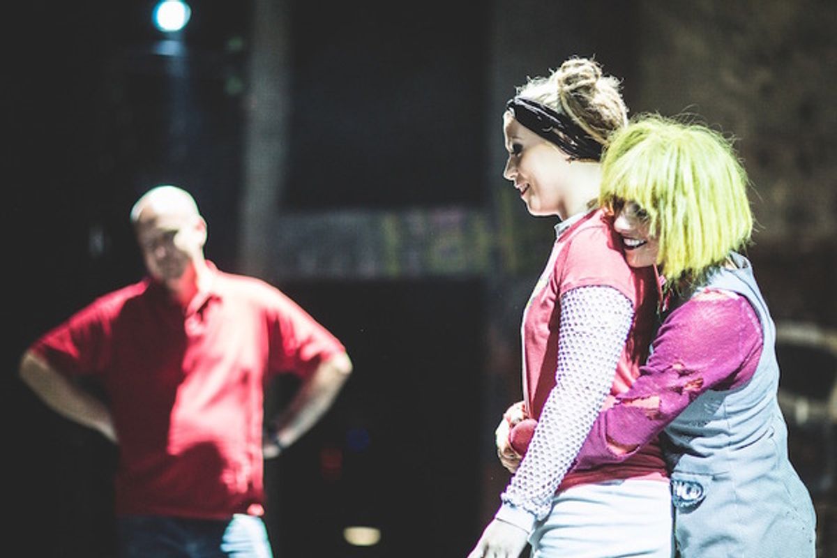 Amelia Lily and Karina Hind at 