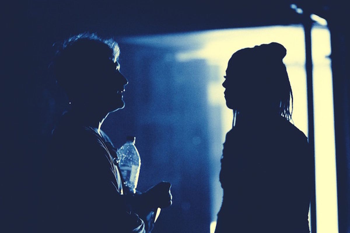 Steve Rushton and Amelia Lily at 