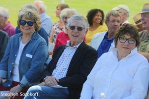 Grace Anne, Dorney Koppel, Ted Koppel & Tina Packer Photo