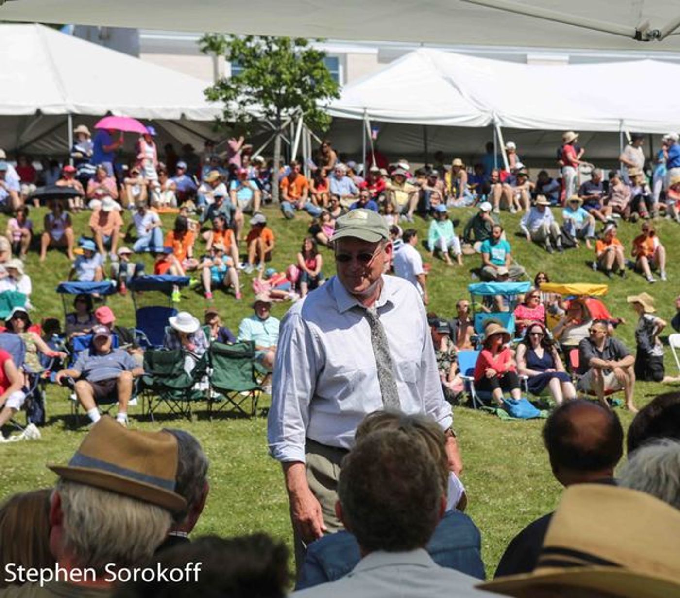 Photo Coverage: Former Gov. Deval Patrick & Ted Koppel Join Shakespeare & Co. For July 4th Celebration  Image