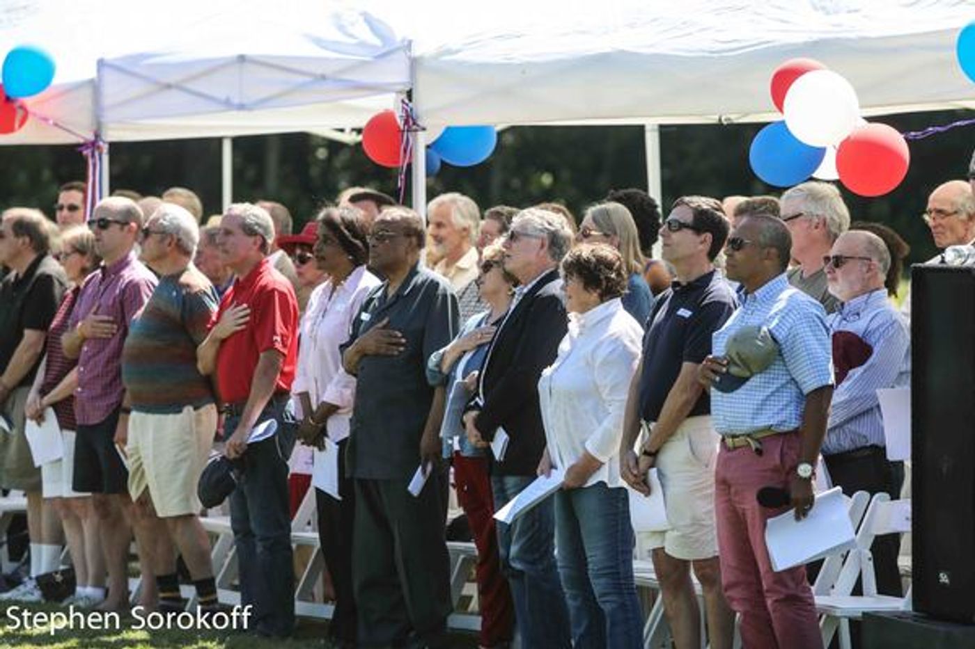 Photo Coverage: Former Gov. Deval Patrick & Ted Koppel Join Shakespeare & Co. For July 4th Celebration  Image