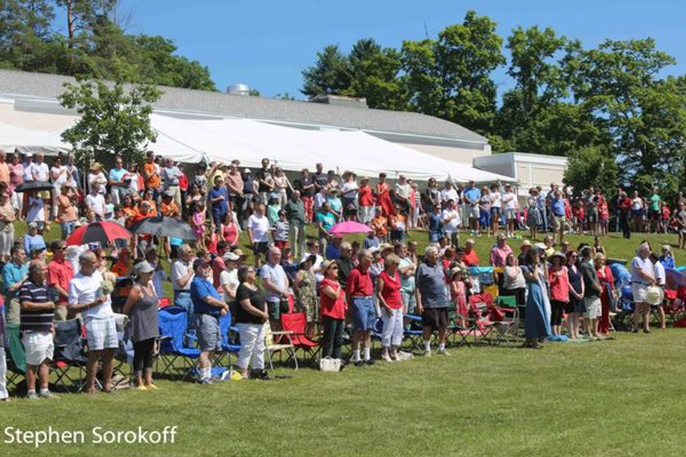 Photo Coverage: Former Gov. Deval Patrick & Ted Koppel Join Shakespeare & Co. For July 4th Celebration  Image