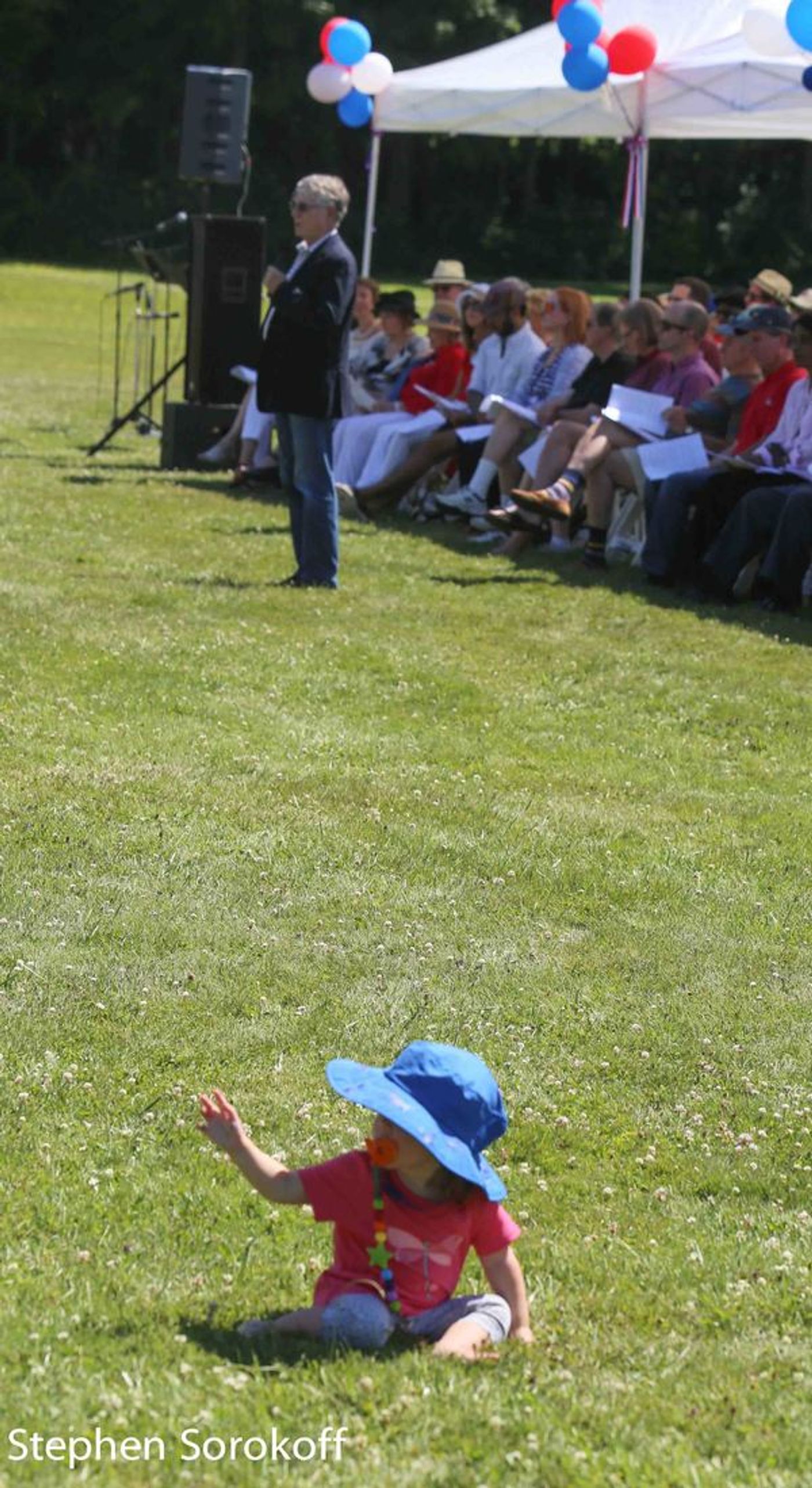 Photo Coverage: Former Gov. Deval Patrick & Ted Koppel Join Shakespeare & Co. For July 4th Celebration  Image