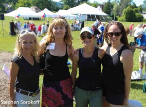 Eda Sorokoff, Elizabeth Aspenlieder, Laura Sorokoff Gelman, Caroline Sorokoff,  Gold  Photo