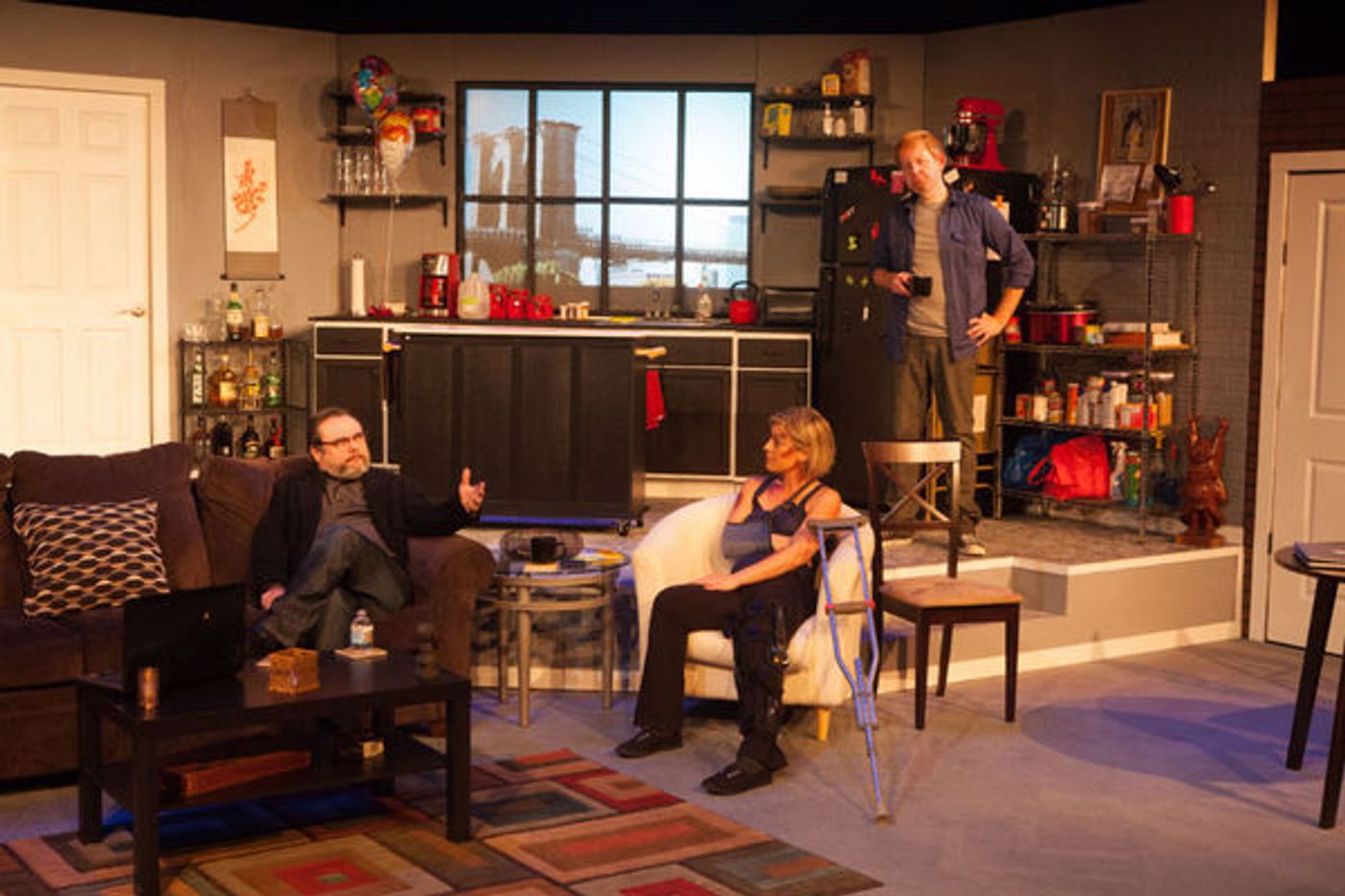 Photo Flash: First Look at Jobsite Theater's TIME STANDS STILL  Image