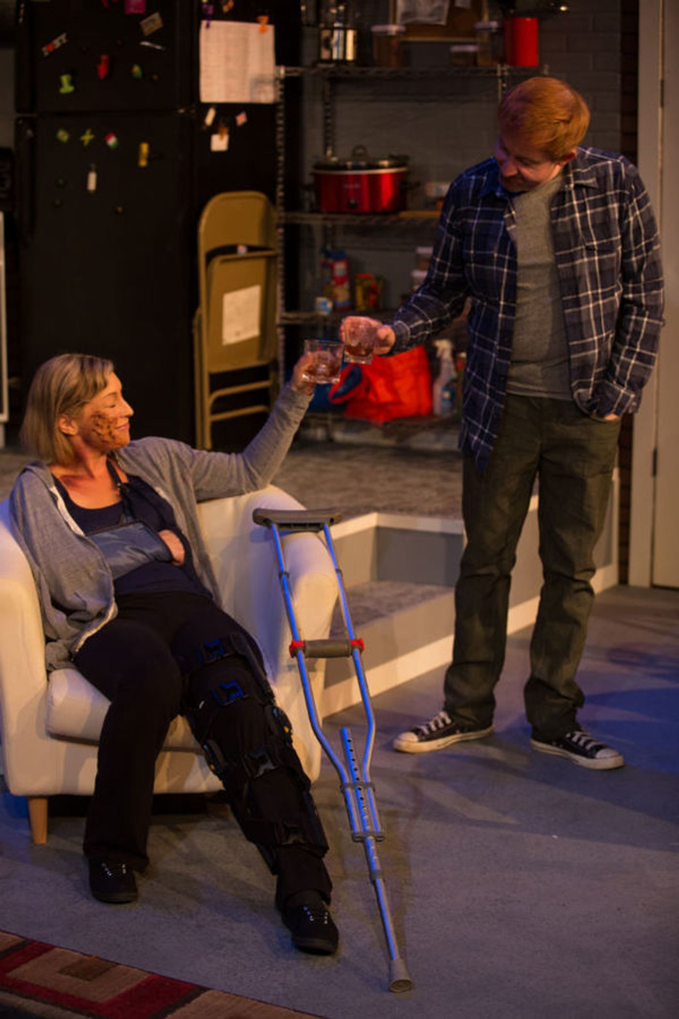 Photo Flash: First Look at Jobsite Theater's TIME STANDS STILL  Image