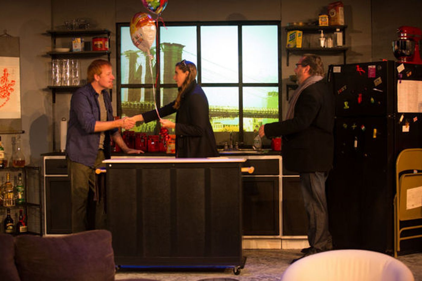 Photo Flash: First Look at Jobsite Theater's TIME STANDS STILL  Image