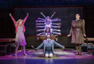 Paula Brancati, Aiden Bushey, Dan Chameroy & Company Photo