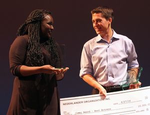 Amina Faye and Josh Strobl @ BroadwayWorld Amina Faye and Josh Strobl Photo