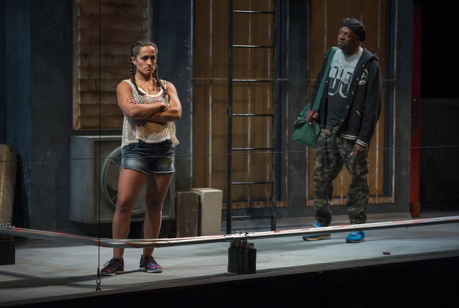 Photo Flash: First Look at Eamonn Walker and More in Steppenwolf's BETWEEN RIVERSIDE AND CRAZY Image