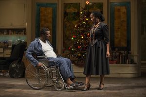 Eamonn Walker and Lily Mojekwu @ BroadwayWorld Eamonn Walker and Lily Mojekwu Photo