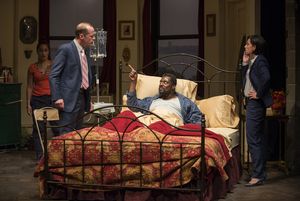 Elena Flores, Tim Hopper, Eamonn Walker and Audrey Francis @ BroadwayWorld Elena Flores, Tim Hopper, Eamonn Walker and Audrey Francis Photo