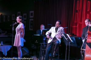 Hannah Corneau and George Abud @ BroadwayWorld Hannah Corneau and George Abud Photo