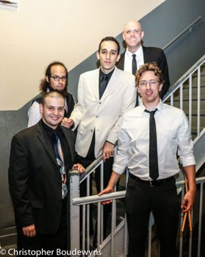 James Abud, Tony Lannen, George Abud, Andrei Strizek and Tristan Marzeski @ BroadwayWorld James Abud, Tony Lannen, George Abud, Andrei Strizek and Tristan Marzeski Photo