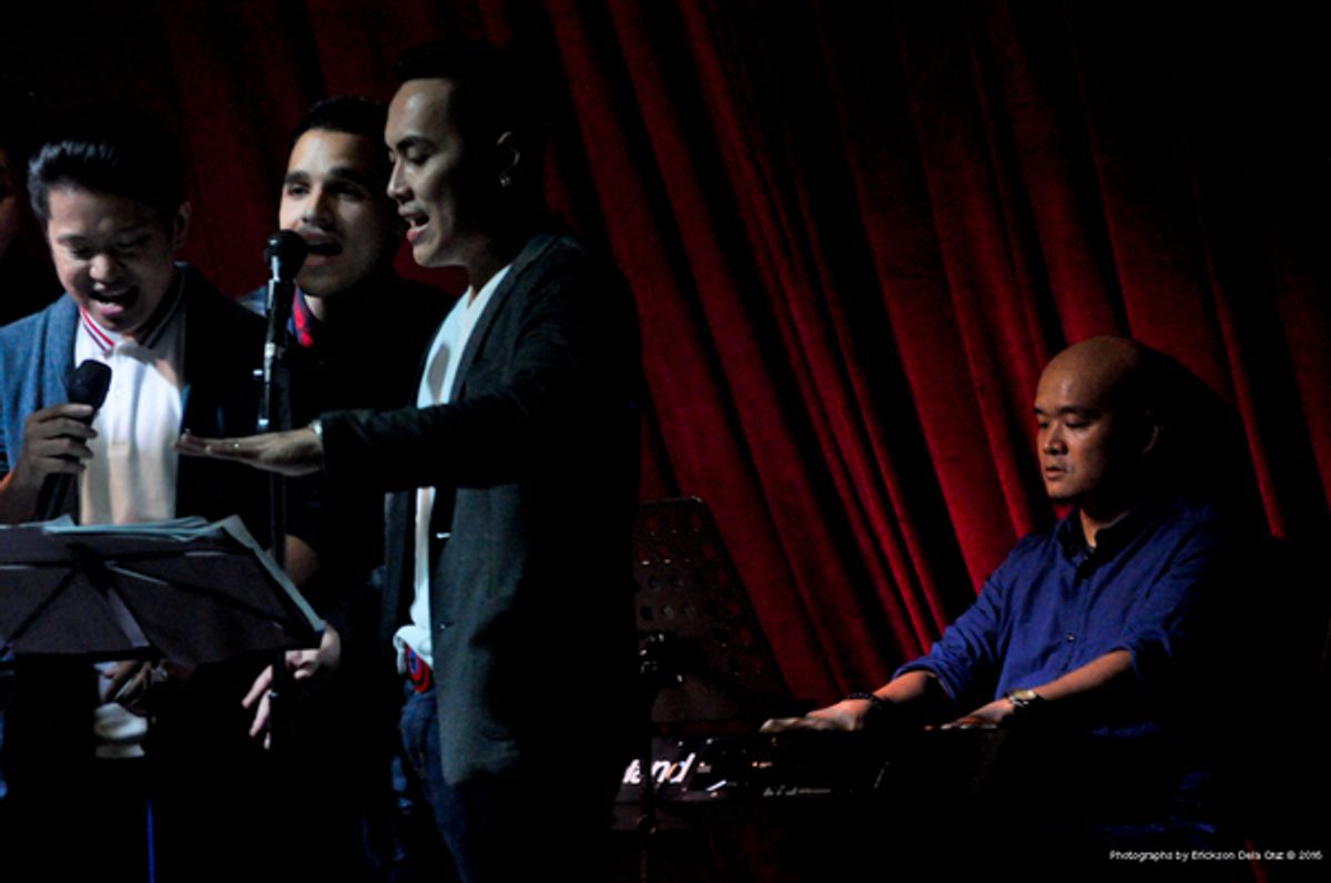 Jay Pangilinan, Nel Gomez, Kevin Concepcion, Ceejay Javier at 