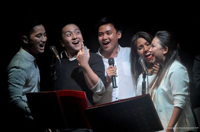 Edrei Tan, Jim Ferrer, Mikki Villa. Anna Oposa, Kakki Teodoro Photo
