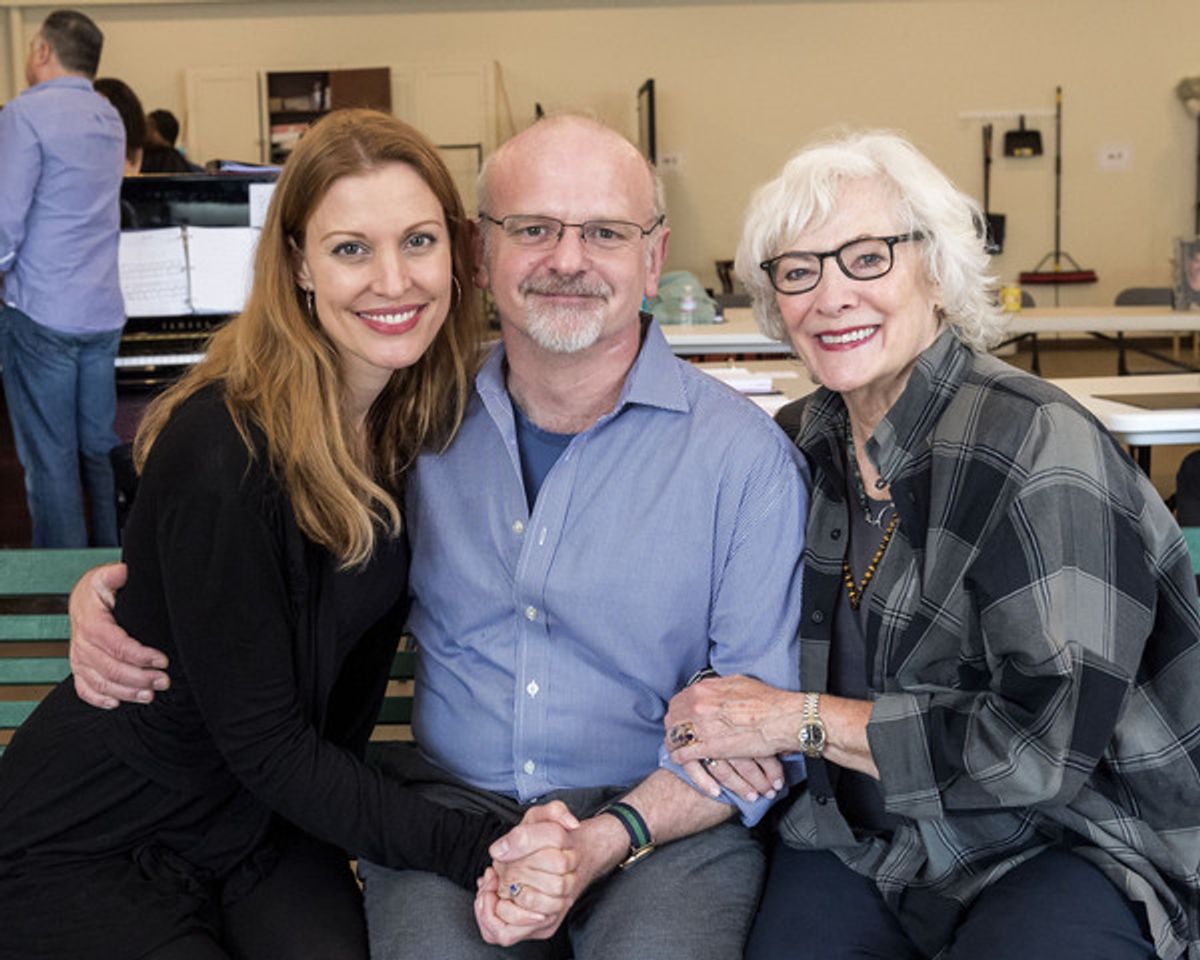 Rachel York, Michael Wilson and Betty Buckley at 