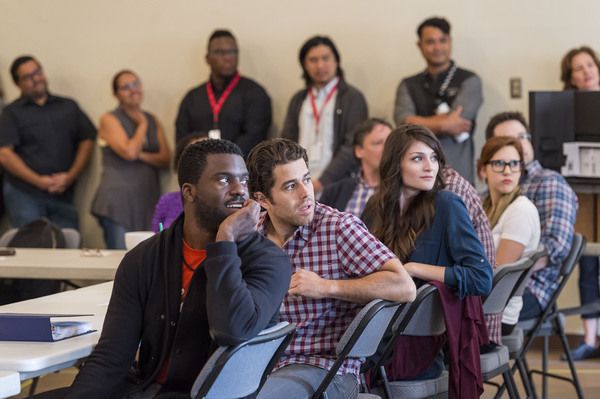 Davon Williams, Josh Young and Sarah Hunt Photo
